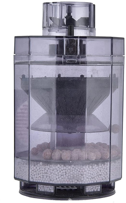 Filtro per acquario multifunzionale automatico aspirante - Sicuro per pesci - Accessorio per acquario - Per appassionati di acquacultura - Per pulire l'acquario