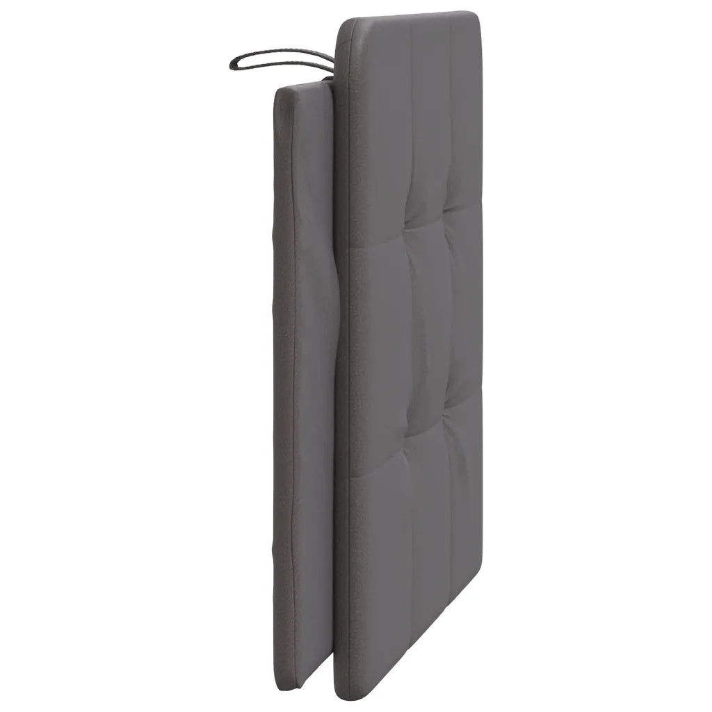 Cuscino Testiera Zadar Grigio 100 cm in Similpelle 374846
