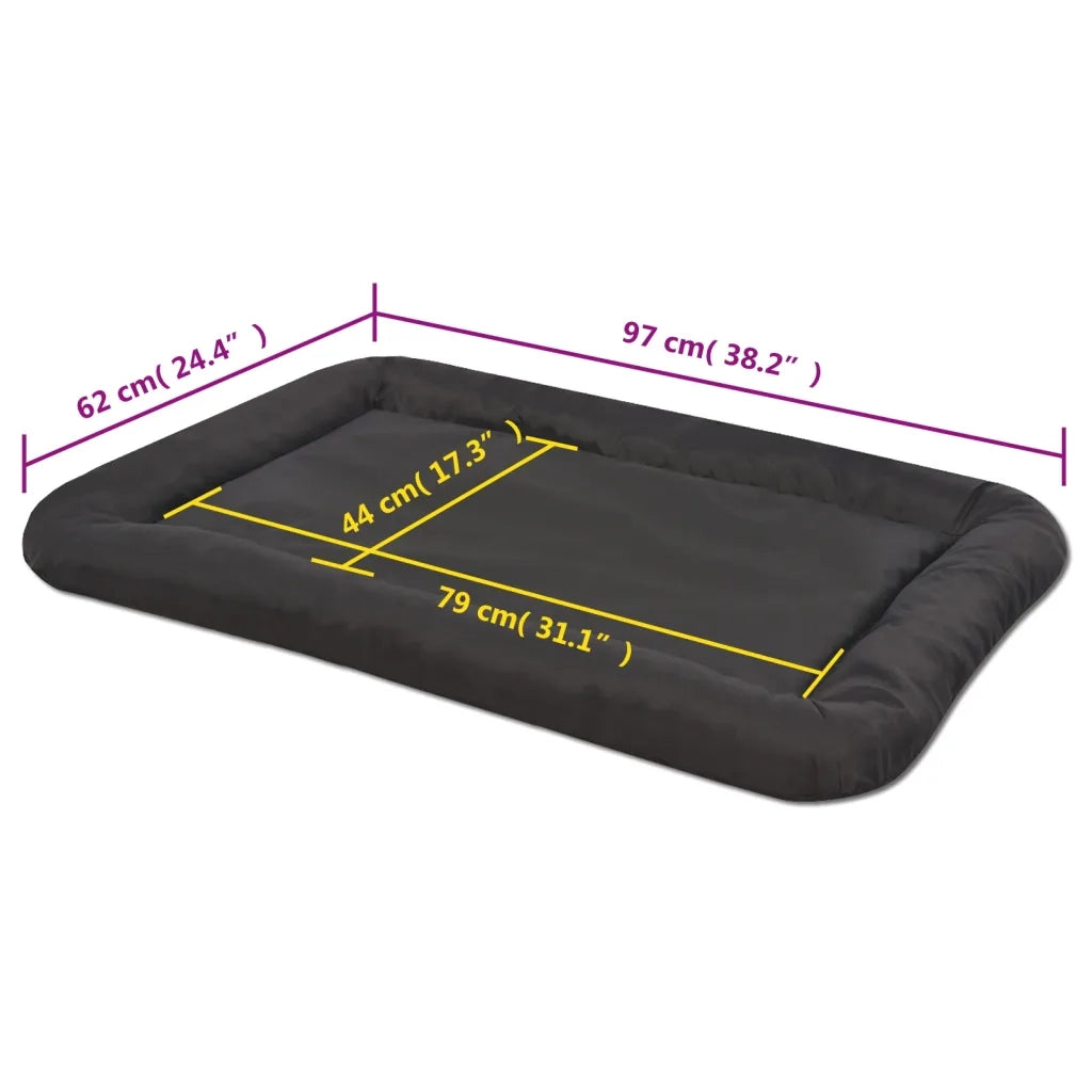 Materasso per Cani Taglia XXL Nero CFW3471440