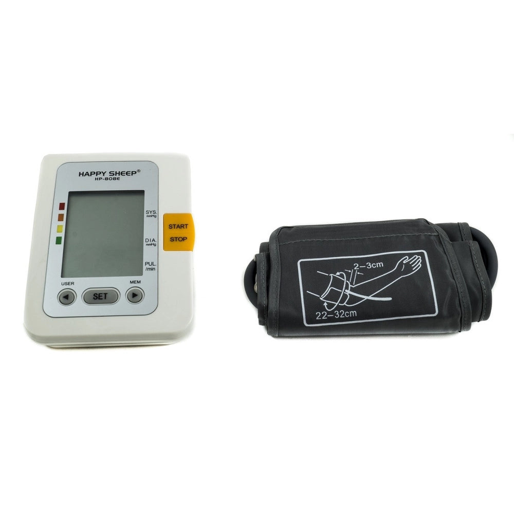 Trade Shop - Misuratore Di Pressione Da Braccio Automatico Sfigmomanometro Digitale -