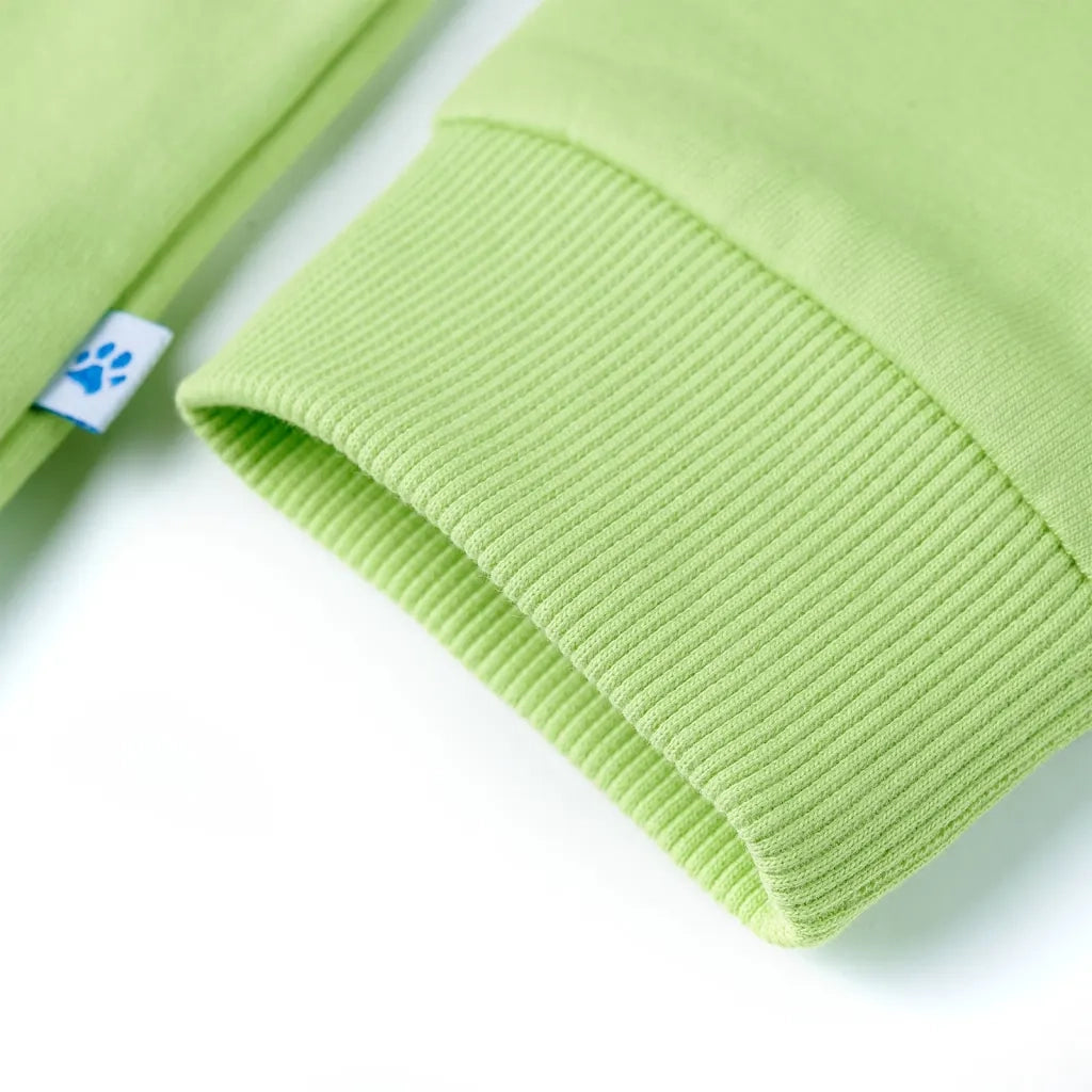 Felpa con Cappuccio per Bambini Blu e Giallo Tenue 92 12594