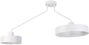 Plafoniera loft bianca Jumbo 2 luci E27 Sigma Lighting