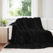 Coperta Nero 240 x 220 cm Panno 42016843