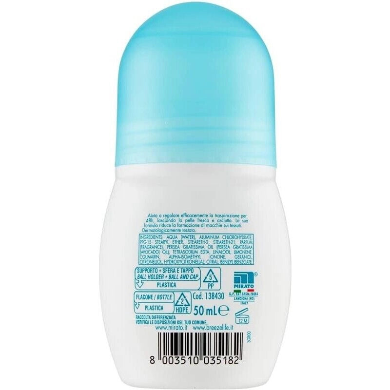 BREEZE DEO ROLL-ON 50 ML NEUTRO 48H
