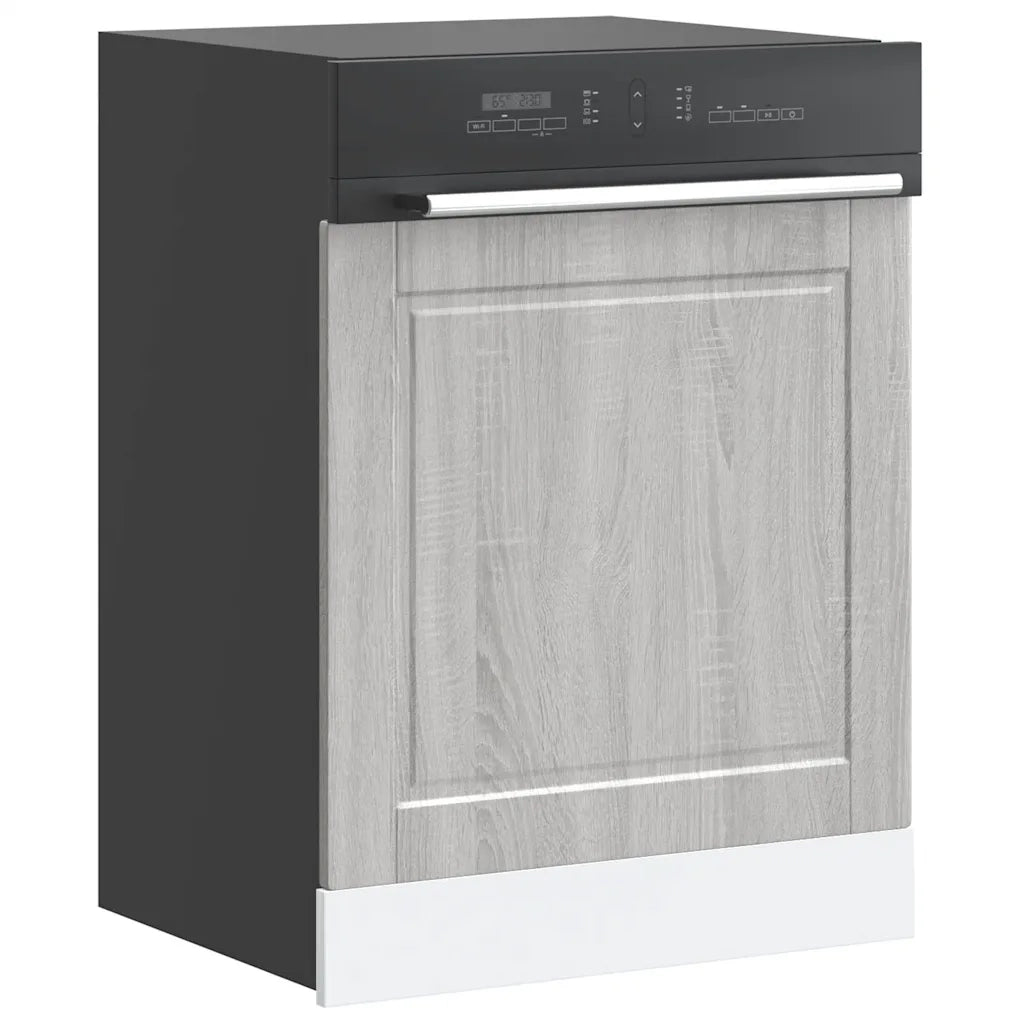 Pannello Lavastoviglie Porto Grigio Sonoma 60x1,5x57 cm