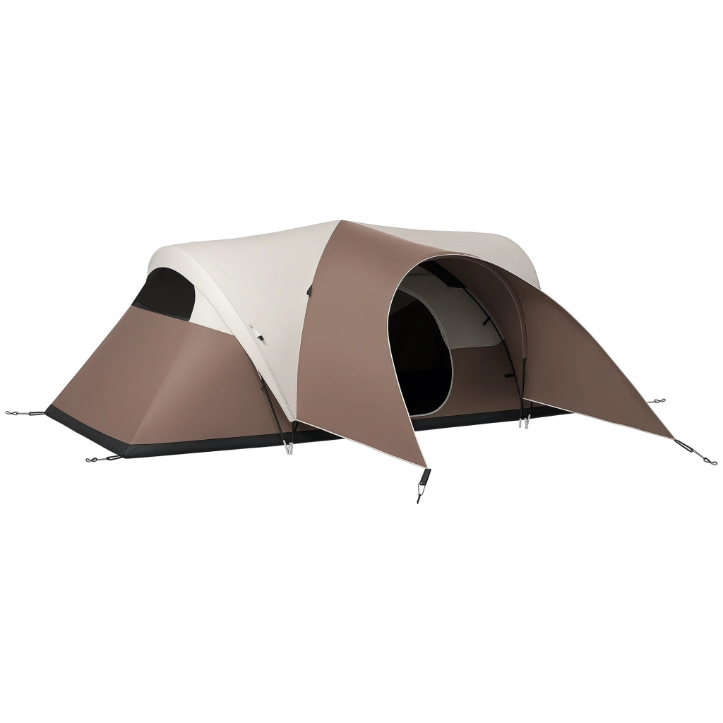 Tenda da campeggio familiare 5-6 persone impermeabile con borsa - Xylo - 550x300x198 cm