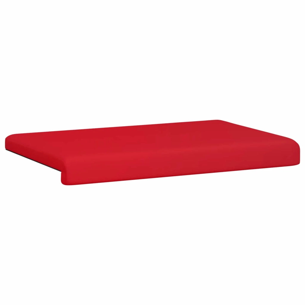 Cuscino per panchina Similpelle Rosso Profondità 35 cm 42043192