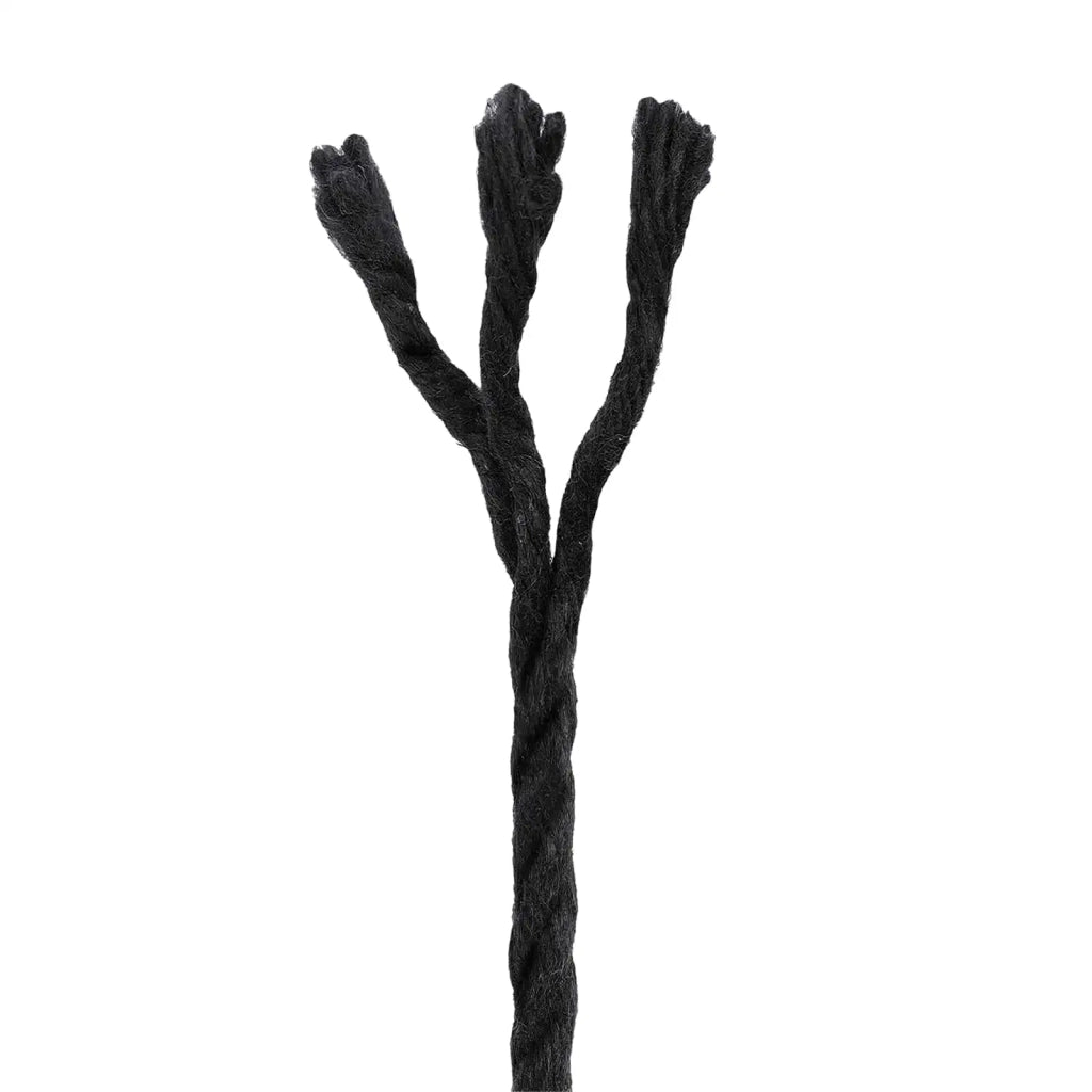 Corda | Fune 10 pz Nero Cotone