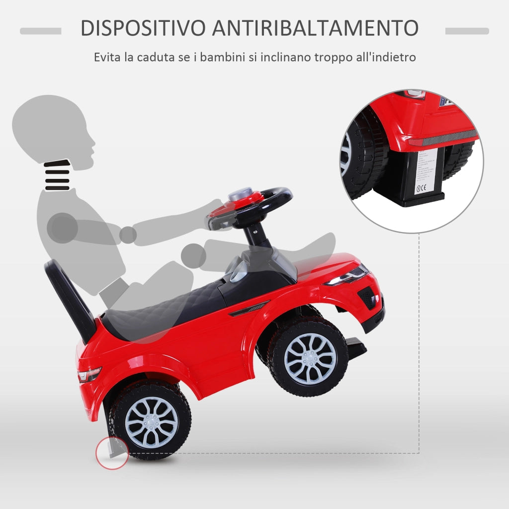 Macchina Cavalcabile Bambini Rossa ¨C zephmum ¨C 12-36 Mesi