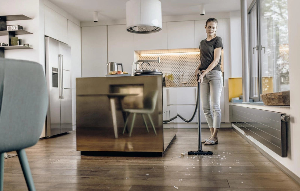 Kärcher 1.628-401.0 KWD 1 Aspirapolvere Bidone Secco e Bagnato 12 L 1000 W colore Nero Giallo