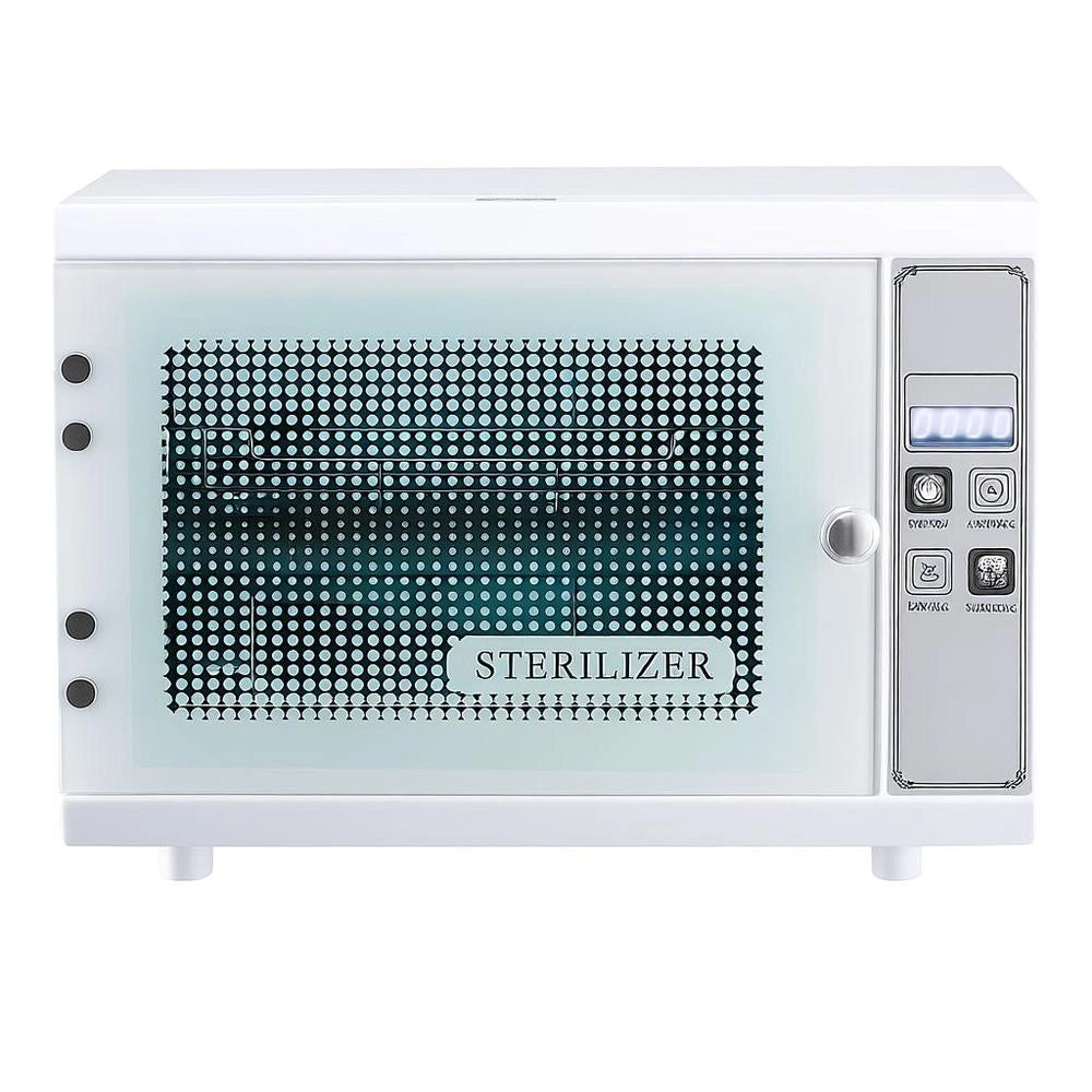 UV Sterilizer Nail Tool Cleaning Machine (12 L / 160 W) Multifunctional Nail Cleaner Sterilizer With Timer Setting, Cleaning Cabinet With Tempered Glass Door, For Laboratories