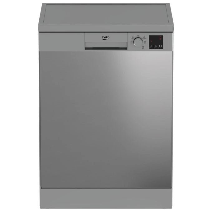Beko DVN05320X Lavastoviglie Libera Installazione 13 coperti Classe E 49 dB 5 programmi Mezzo Carico Partenza Ritardata (85x60x60 cm) colore Inox