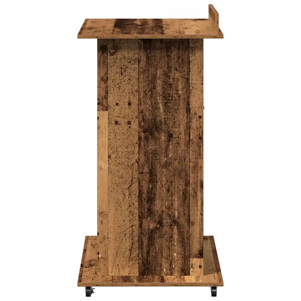 Podio Legno vecchio 55 x 55 x 107 cm Legno multistrato 862297