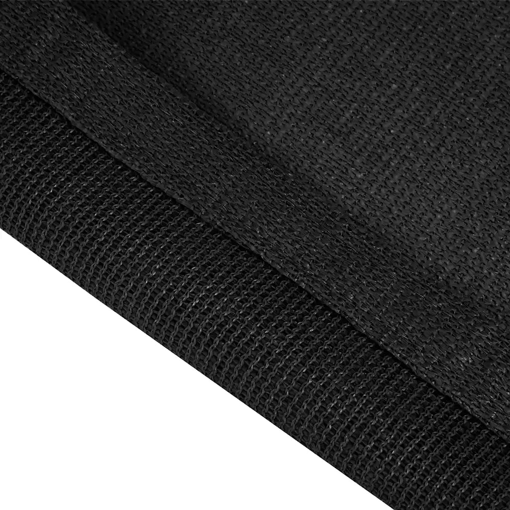 Tappeto da Tenda 300x500 cm Nero 310789