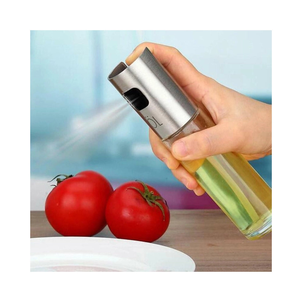 Trade Shop - Dispenser Dosatore Spray Per Olio Aceto Da Cucina Oliera Alimenti Cibo 100ml -