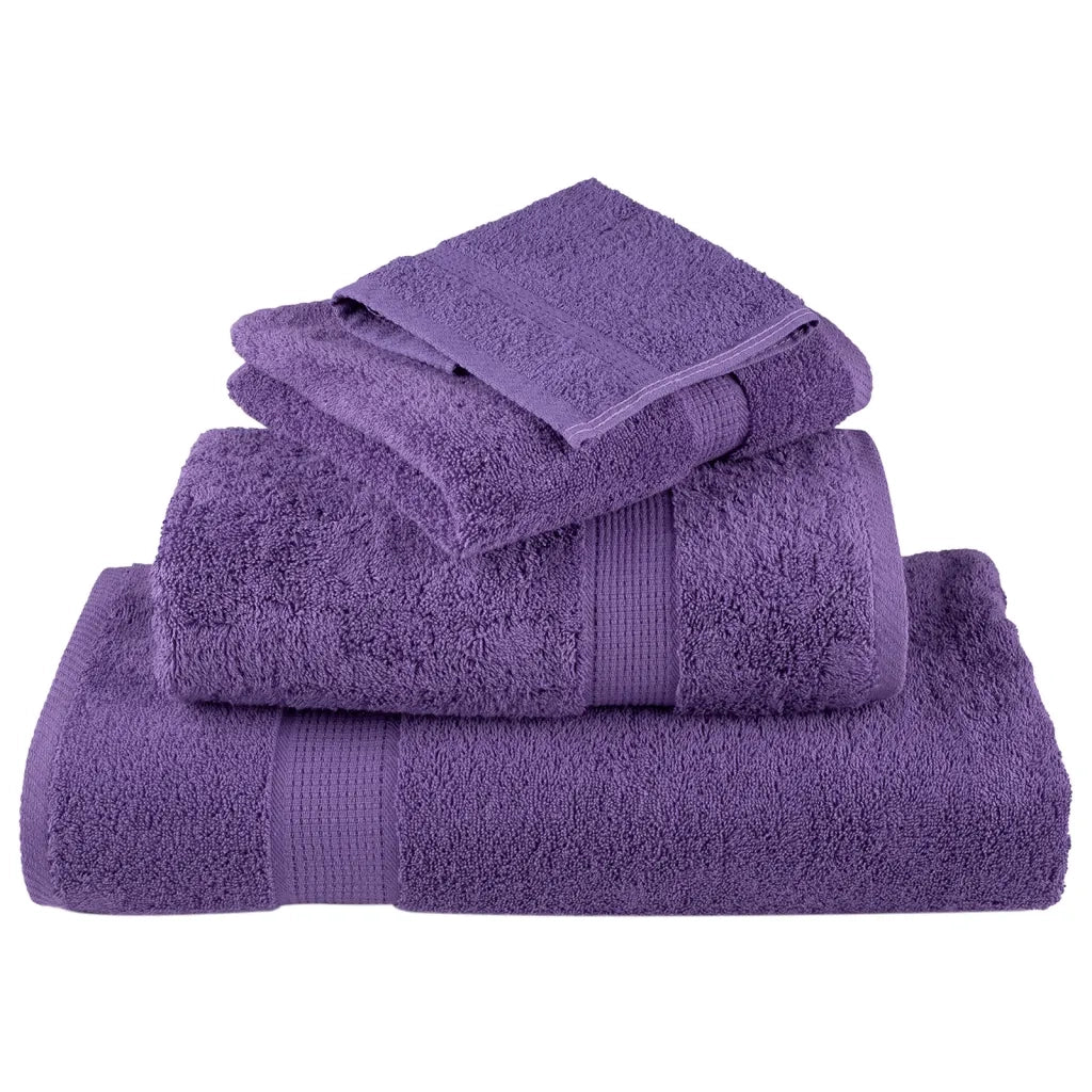 Set ASciugamani SOLUND 12 pz Viola 600 gsm 137579