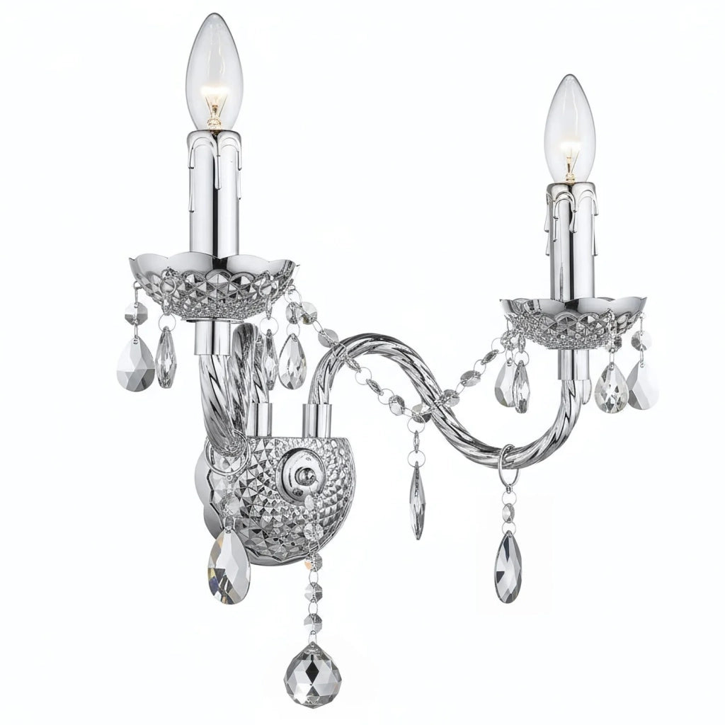 Lampada Da Parete Ebt019-2w Chrome