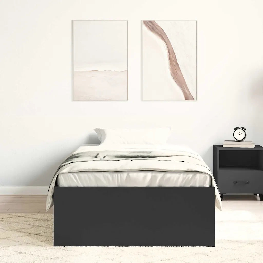 Giroletto Nero 75x190 cm Small Single 3203846