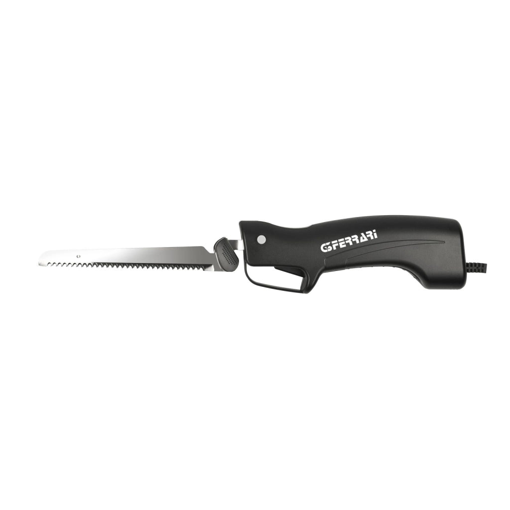 G3 ferrari g20148 coltello elettrico speedycut, lame inox, 45 watt, nero