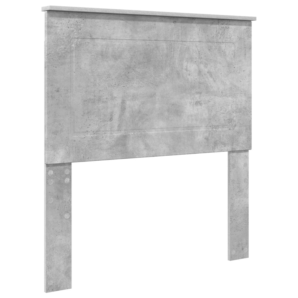 Testiera | Testata Grigio Cemento 100 cm Legno ingegnerizzato