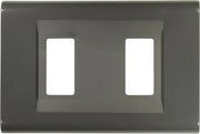 Placca Click 2F Grigio Scuro FEB 2582/GS