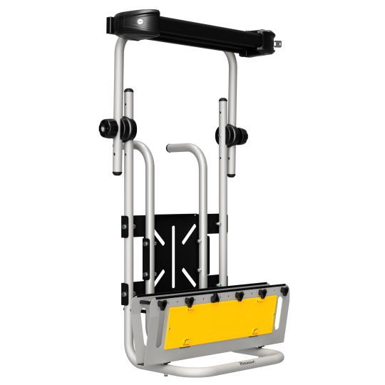 376373/A Portasci 4x4 Stelvio Alu compresa piastra fissaggio ruota