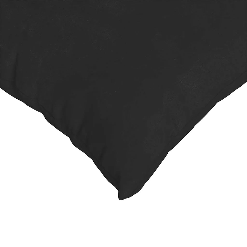 Cuscini da Divano 2 pcs Nero 50 x 30 cm Tessuto 42013642