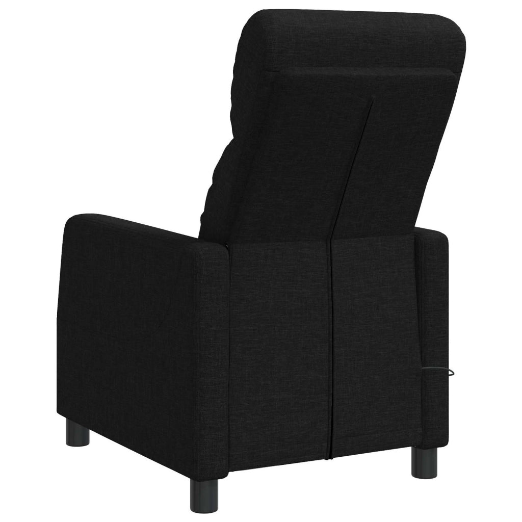Poltrona Massaggiante Nero Tessuto 42035059