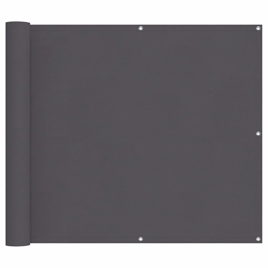 Schermo da balcone | Paravento da Balcone Antracite 90x300 cm in Tessuto Oxford