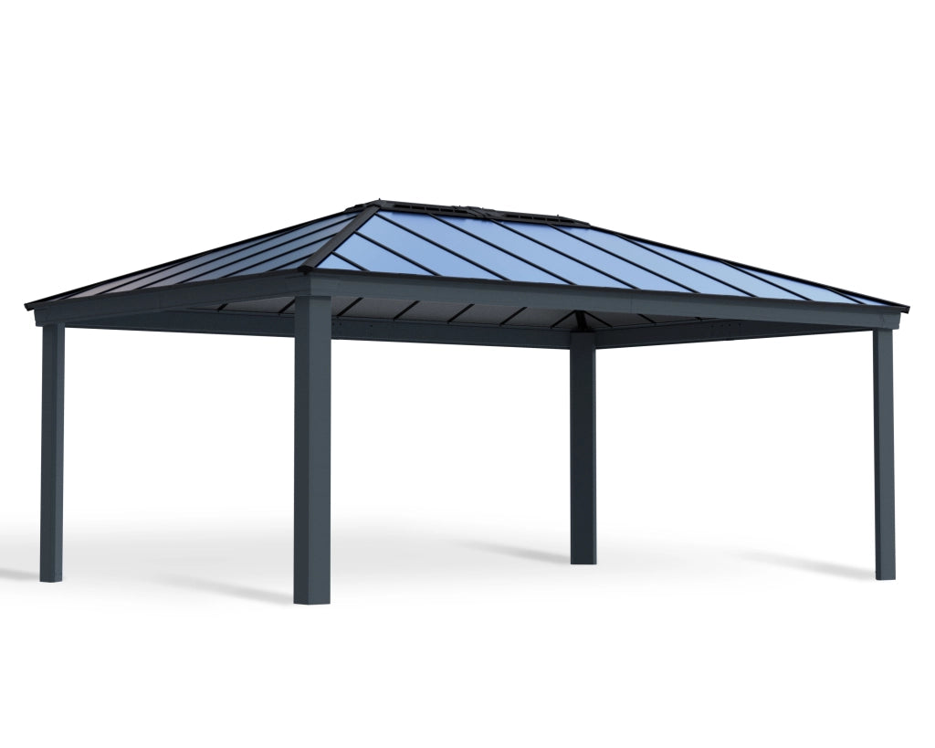 Carport doppio in alluminio Colorado 4.3X6