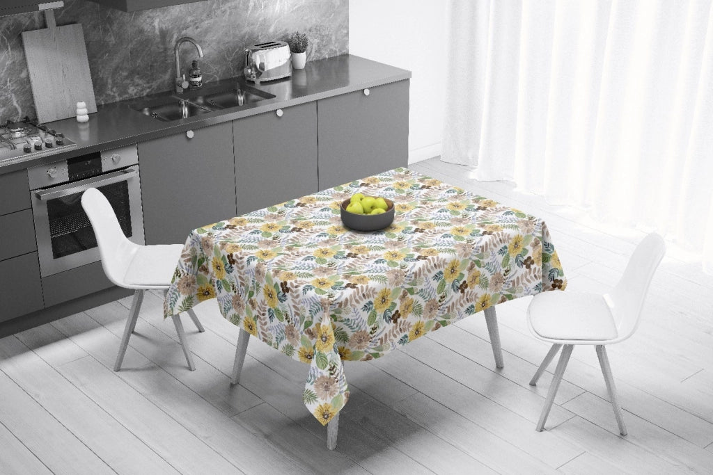 Proteggi Tavolo Morbido Tovaglia 140x360 cm Antiurto Antimacchia Copritavolo Mollettone Fantasia P