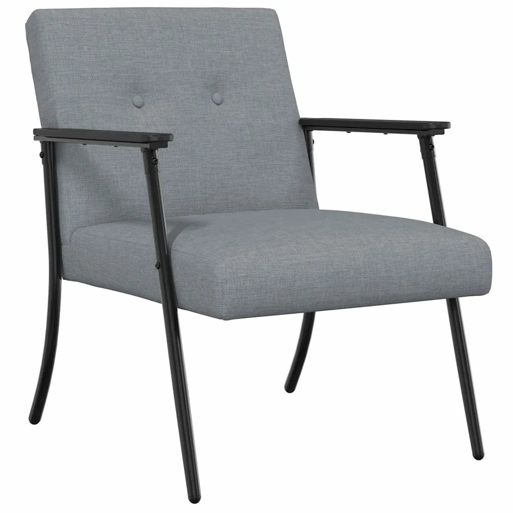 Poltrona | Sedia Relax Grigio chiaro Tessuto