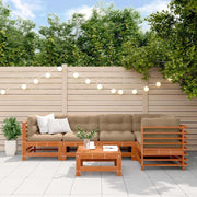 Set Lounge da Giardino 6 pcs Marrone Cerato 3418096