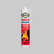 Mastice Refrattario Caminetti e Stufe Bostik Grigio Scuro 530 g 2 Pezzi