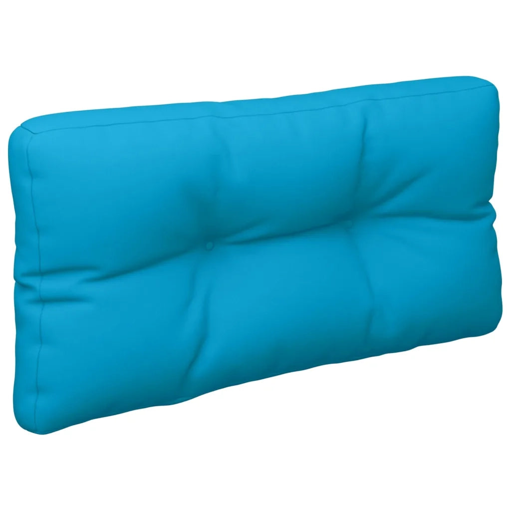Cuscini per Pallet 2 pz Azzurro in Tessuto 360693
