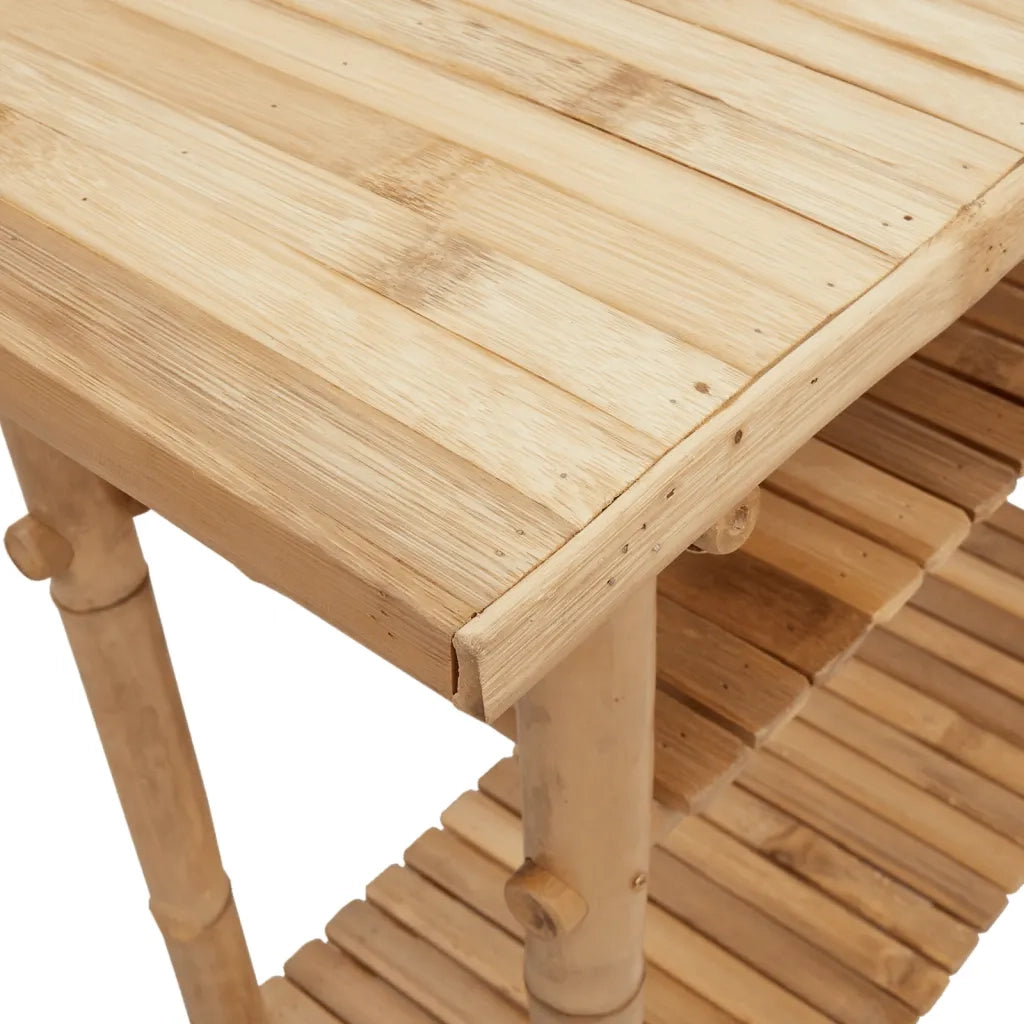 Tavolo Consolle | Tavolo d'Ingresso 90x37x75 cm in Bamb¨´