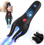 Vibrator 360° - Funzione di vibrazione - Funzioni di trillamento e vibrazione - 15 diverse posizioni - Estensione della durata dell'erezione - Allenatore per il pene - Migliora l'esperienza dell'orgasmo