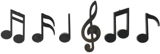 Magnete per mixaggio musicale nero - regalo divertente per musicisti