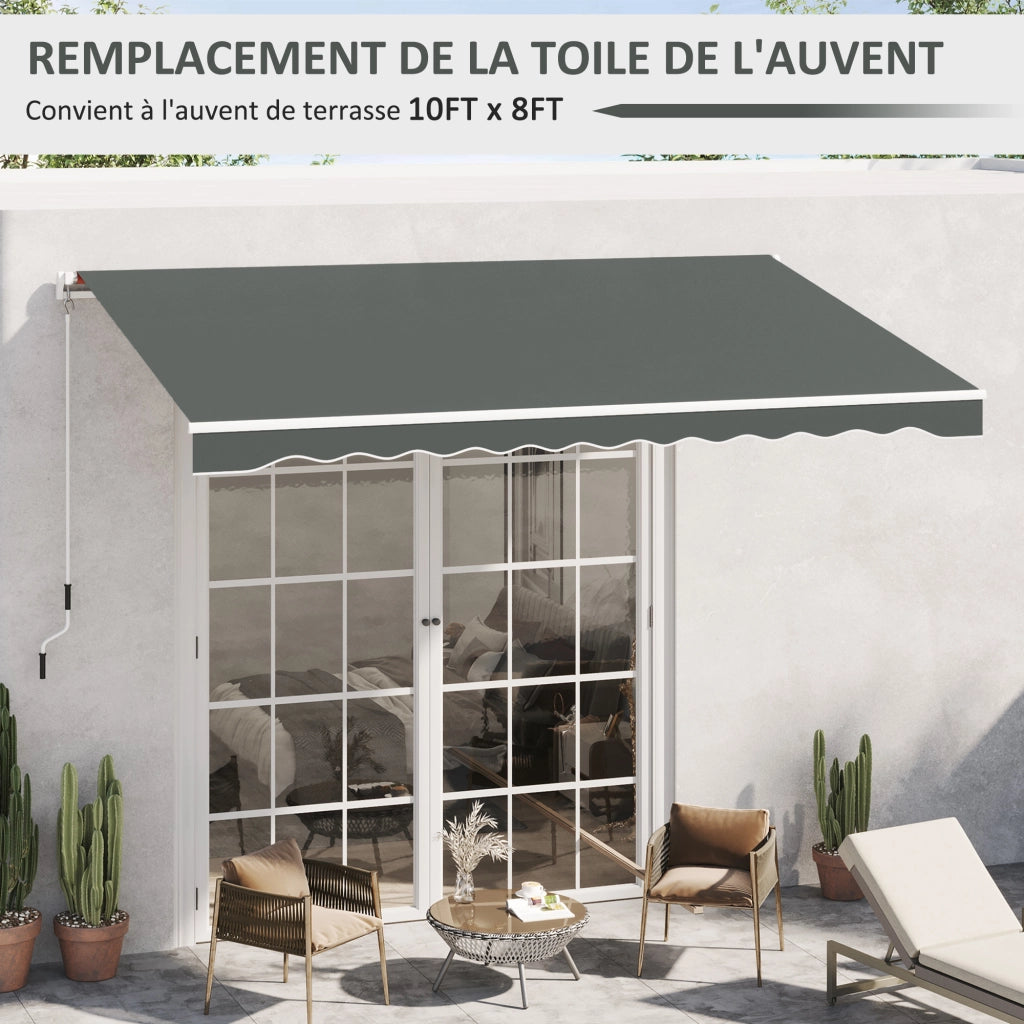 Tenda da sole ¨C zephmum ¨C Polyester 280 g/m2 grigio