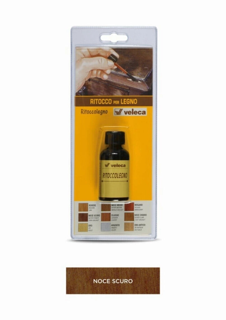 Ritocco Coprente Legno Noce Scuro - Veleca