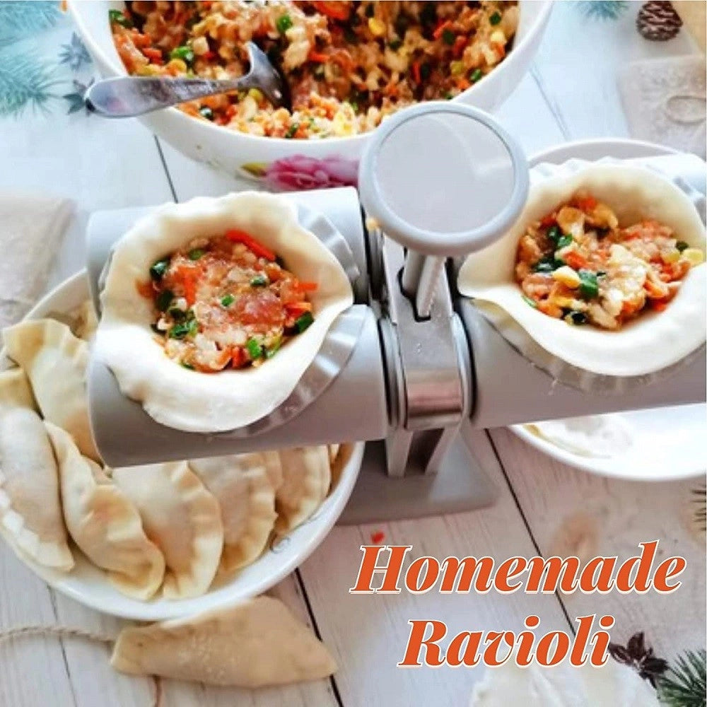 Trade Shop - Stampo Per Ravioli Automatica Gnocchi Panzerotti Pierogi Dumpling Pasticceria -
