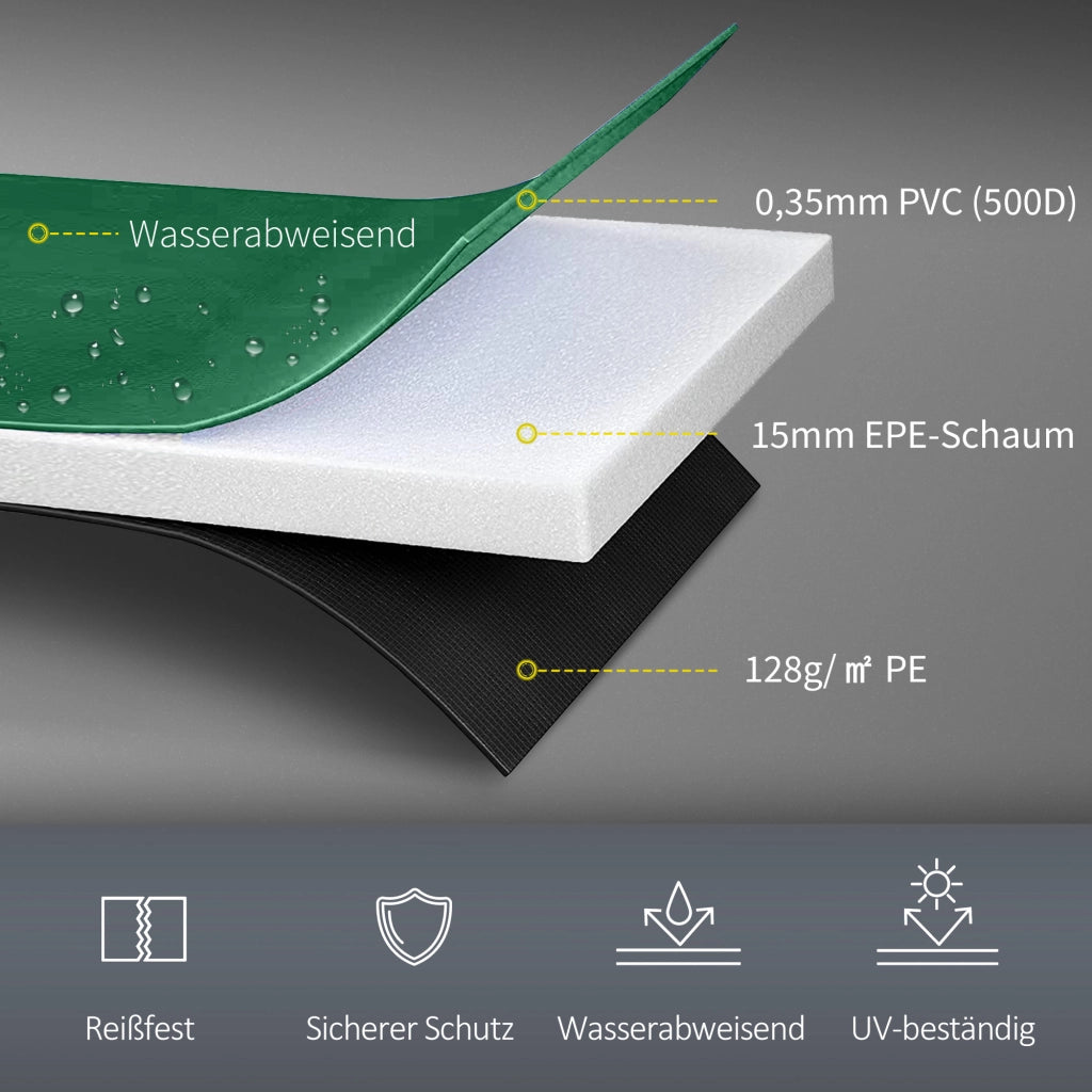 Copertura per Trampolino ¨C Minimal ¨C Verde ?366cm