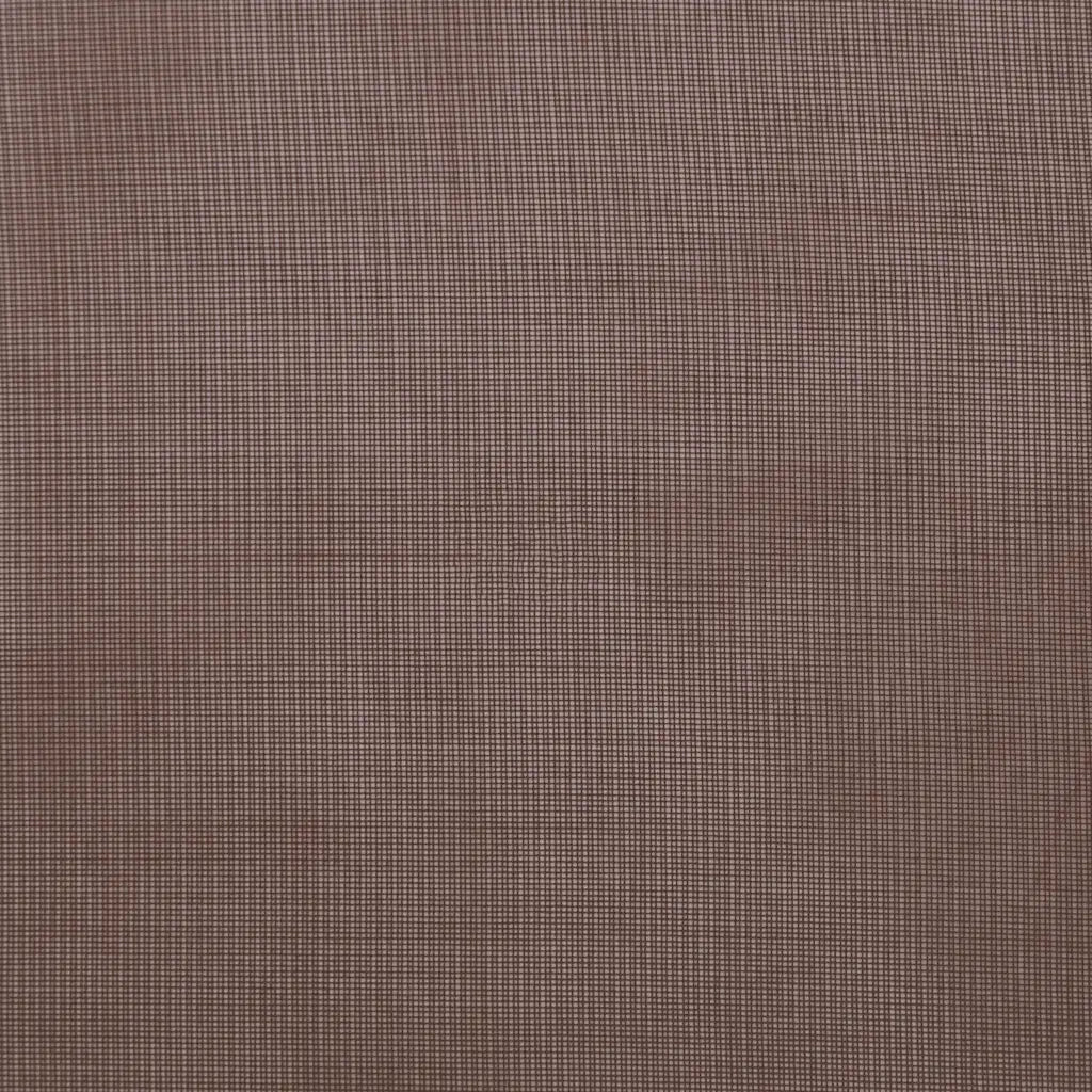 Tende in Voile con Tasche per Aste 2 pz Marrone