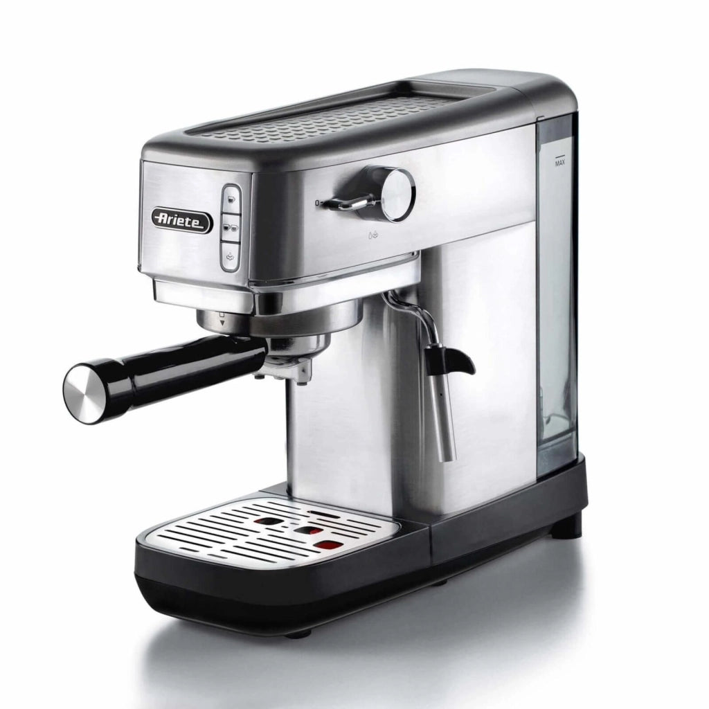 Ariete 1380 Macchina da Caffe' In Metallo 1300W 1.1 Litri Silver