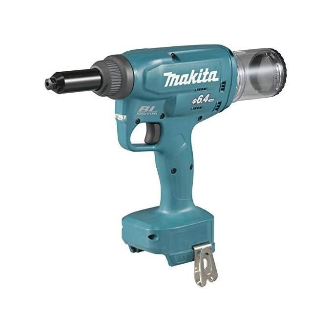 Makita DRV250ZJ Rivettatrice a Batteria 18 V con Motore Brushless Diametro Rivetti 4,8 - 6,4 mm colore Nero