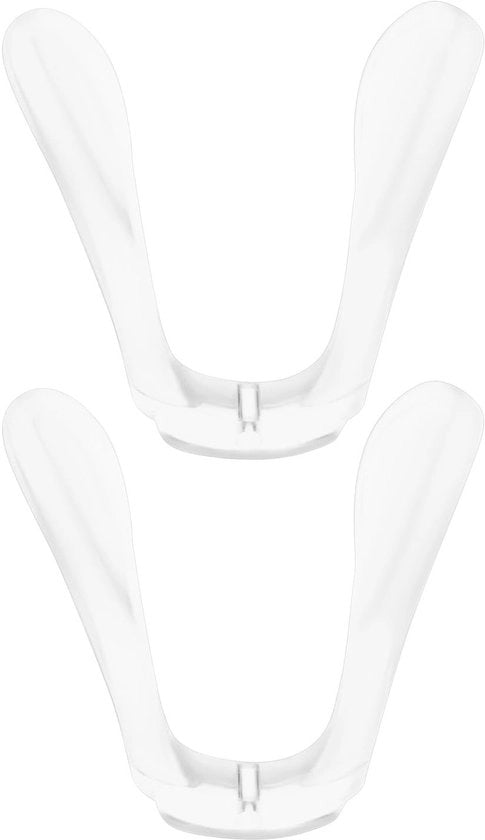 Protezioni per occhiali U-volumetriche - Protezioni per occhiali in silicone - Protezioni per occhiali autoadesivi - Antiscivolo - Leggero - Translucido - Protezioni per occhiali per bambini