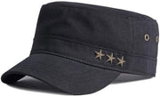 Cappello da Baseball Uomo - Nero - Cotone - 56/60 cm