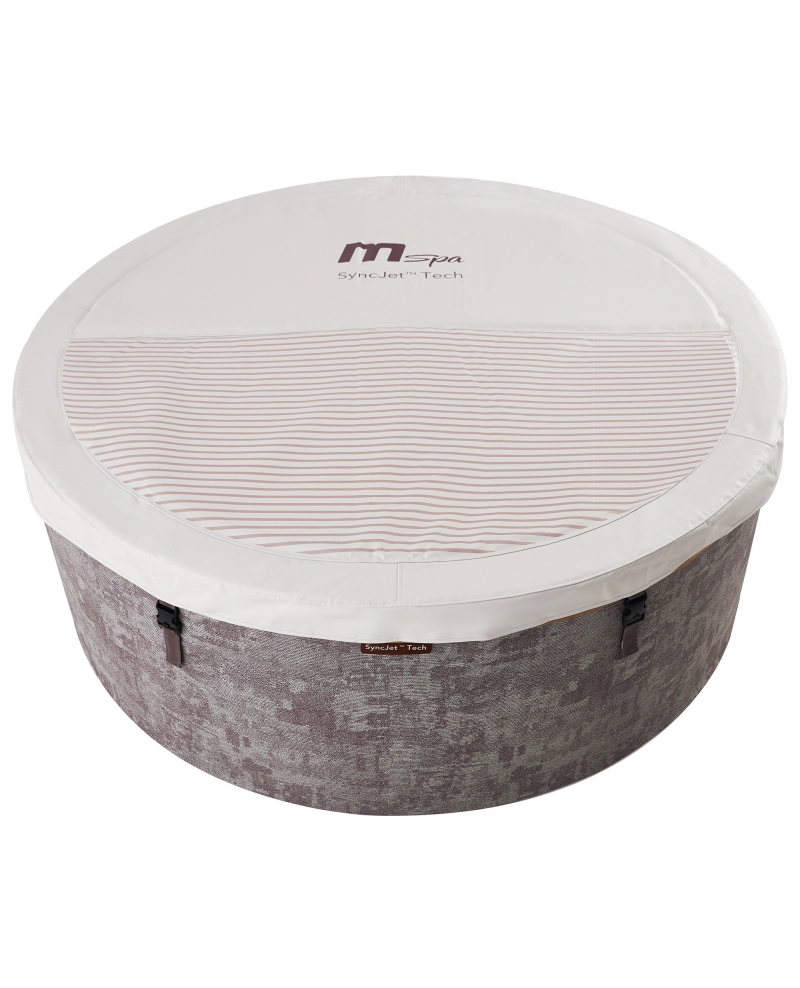Minipiscina Idromassaggio Tonda 180cm Riscaldatore, Led Mspa Cocoon Plus