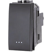 DEVIATORE UNIPOLARE ABL - NERO VOLT 250 A 16- 8 pezzi