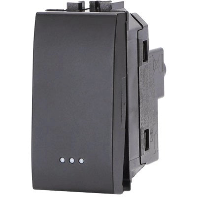 DEVIATORE UNIPOLARE ABL - NERO VOLT 250 A 16- 8 pezzi